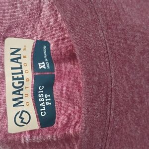 Magellan Outdoors Classic Fit Shirt - Maroon